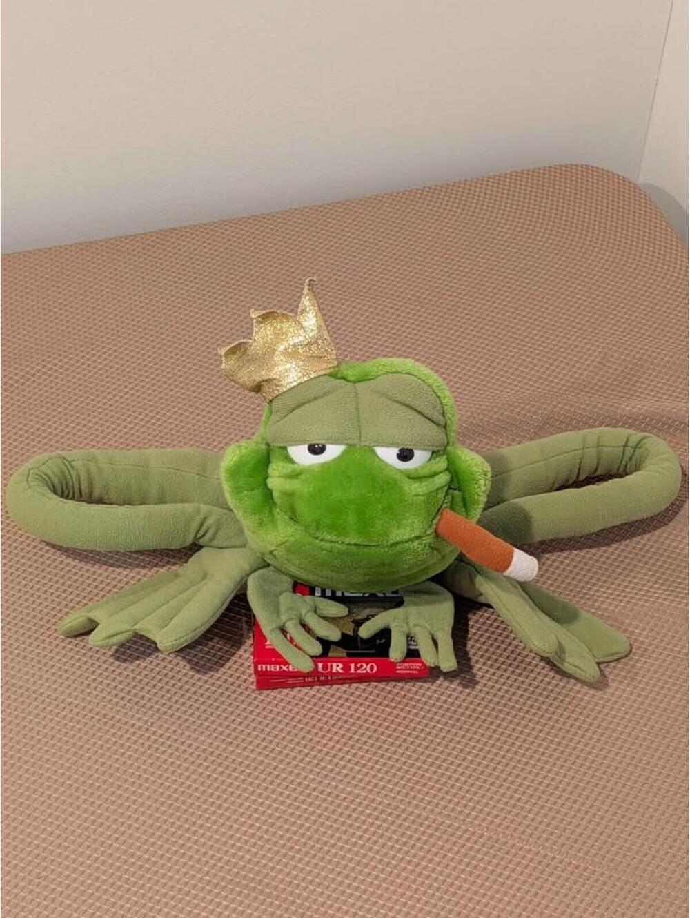 1984 "Conrad the Frog Prince" plush to